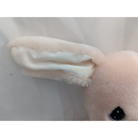Precious Moments Pink Snowball Rabbit Plush Bunny 10 Inch Applause 1986 Stuffed - Picture 5 of 14